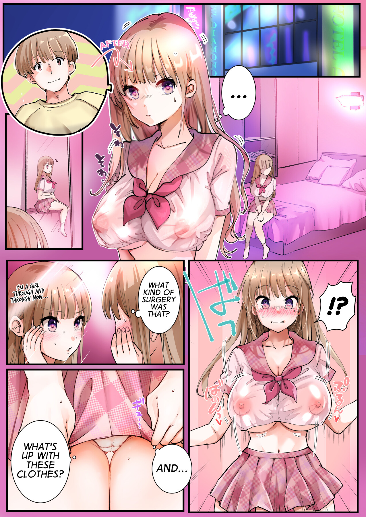 Hentai Manga Comic-A Part-Time Job That Turned me into a Gender-Bent Daddy's Dirty Little Girl!-Read-3